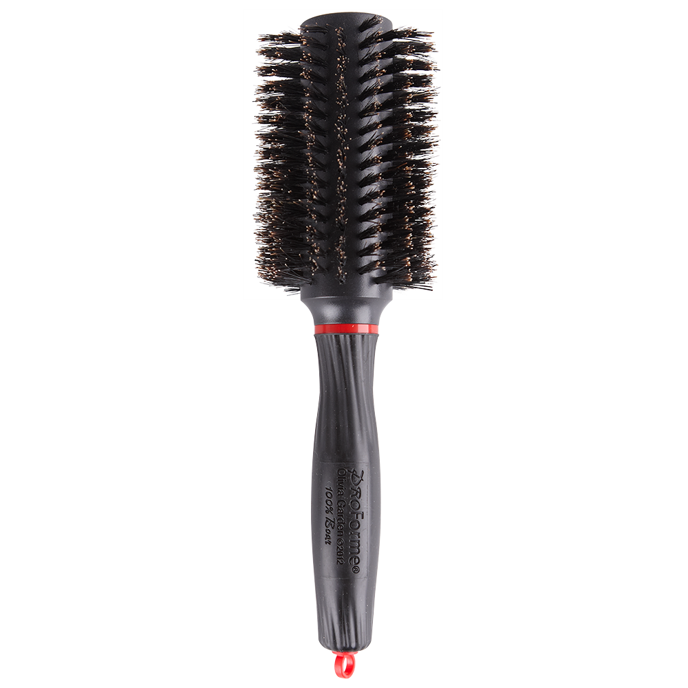 Olivia Garden Essential Blowout Soft Boar Bristles Silver 35