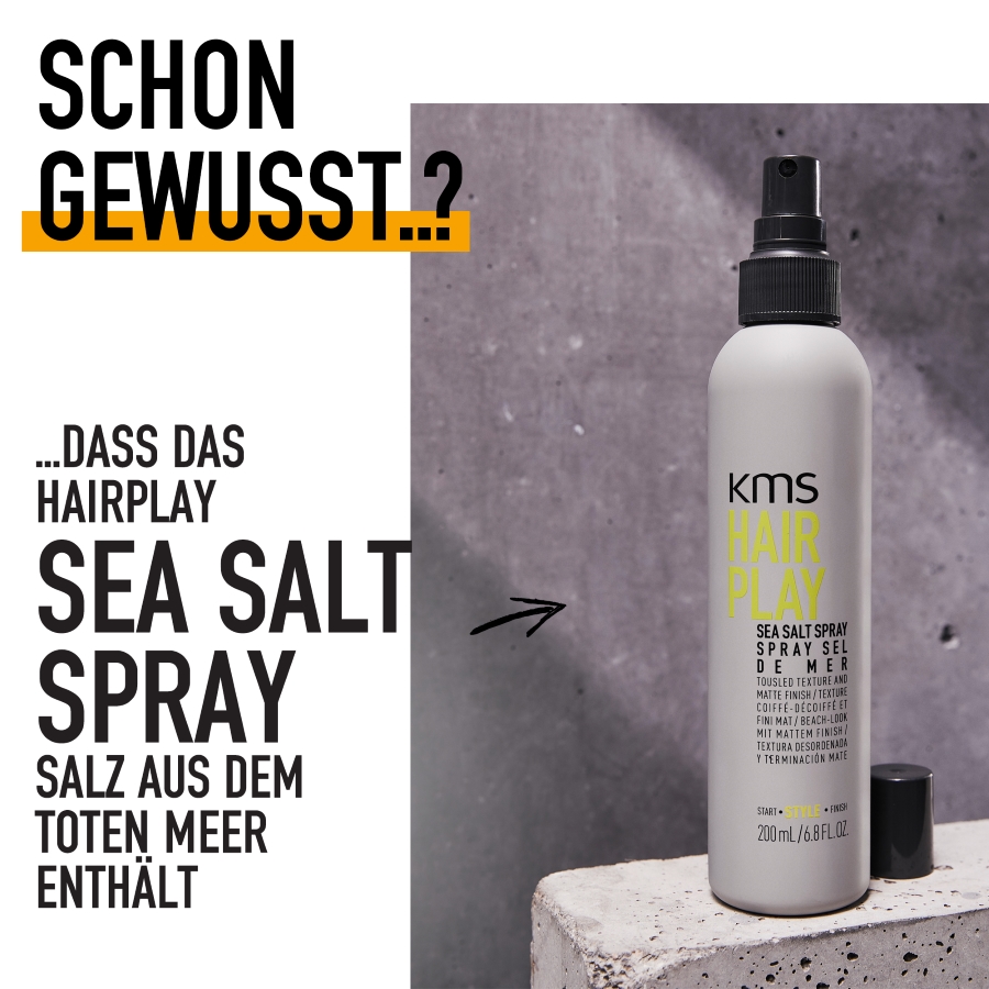 KMS Hairplay Sea Salt Spray 200ml