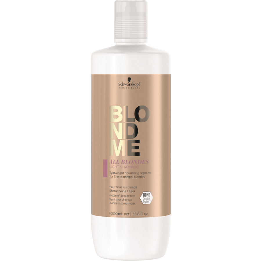 Schwarzkopf BlondMe All Blondes Light Shampoo 1000ml
