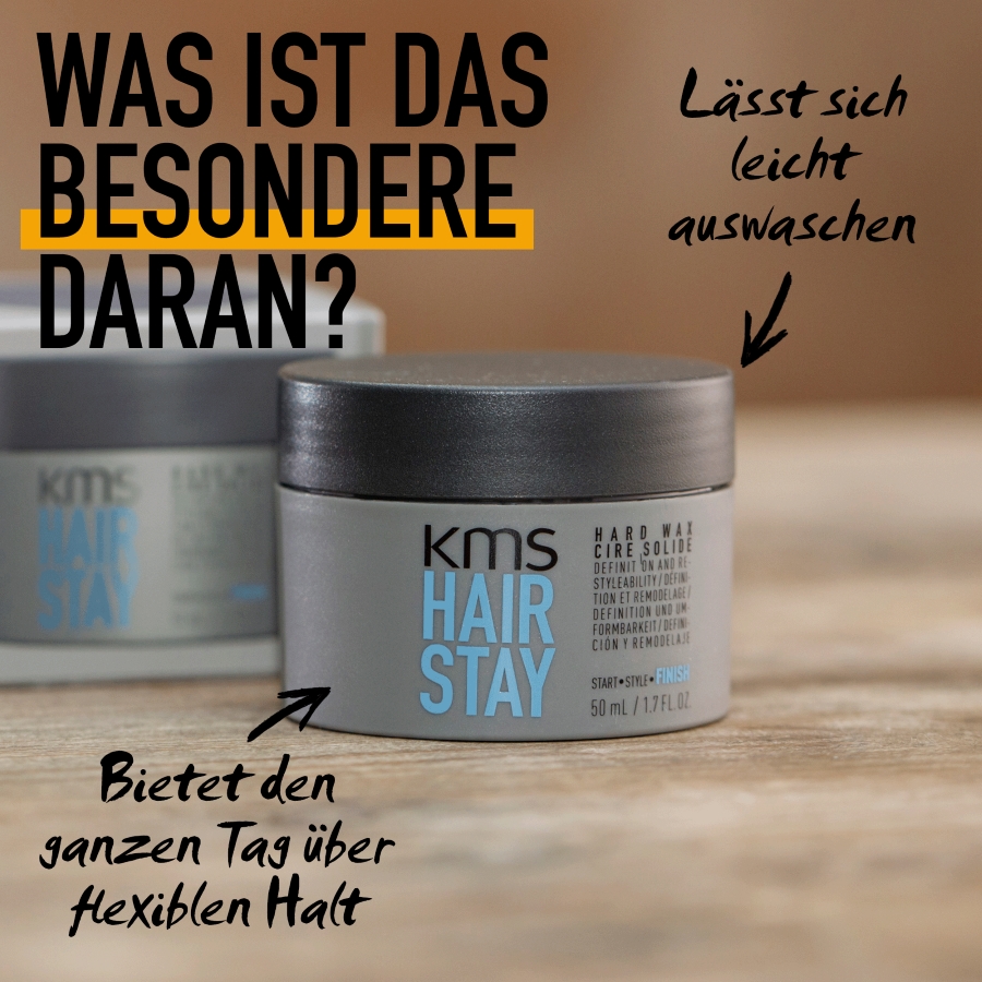 KMS Hairstay Hardwax 50ml
