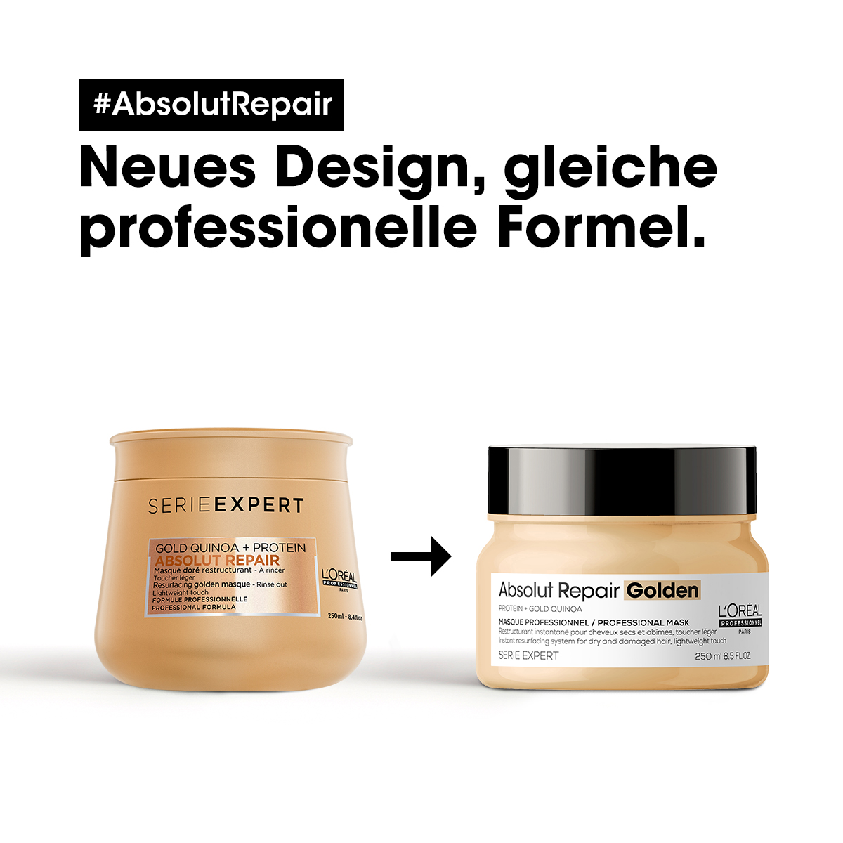 L’Oréal Professionnel Paris Serie Expert Absolut Repair Gold Maske 250ml