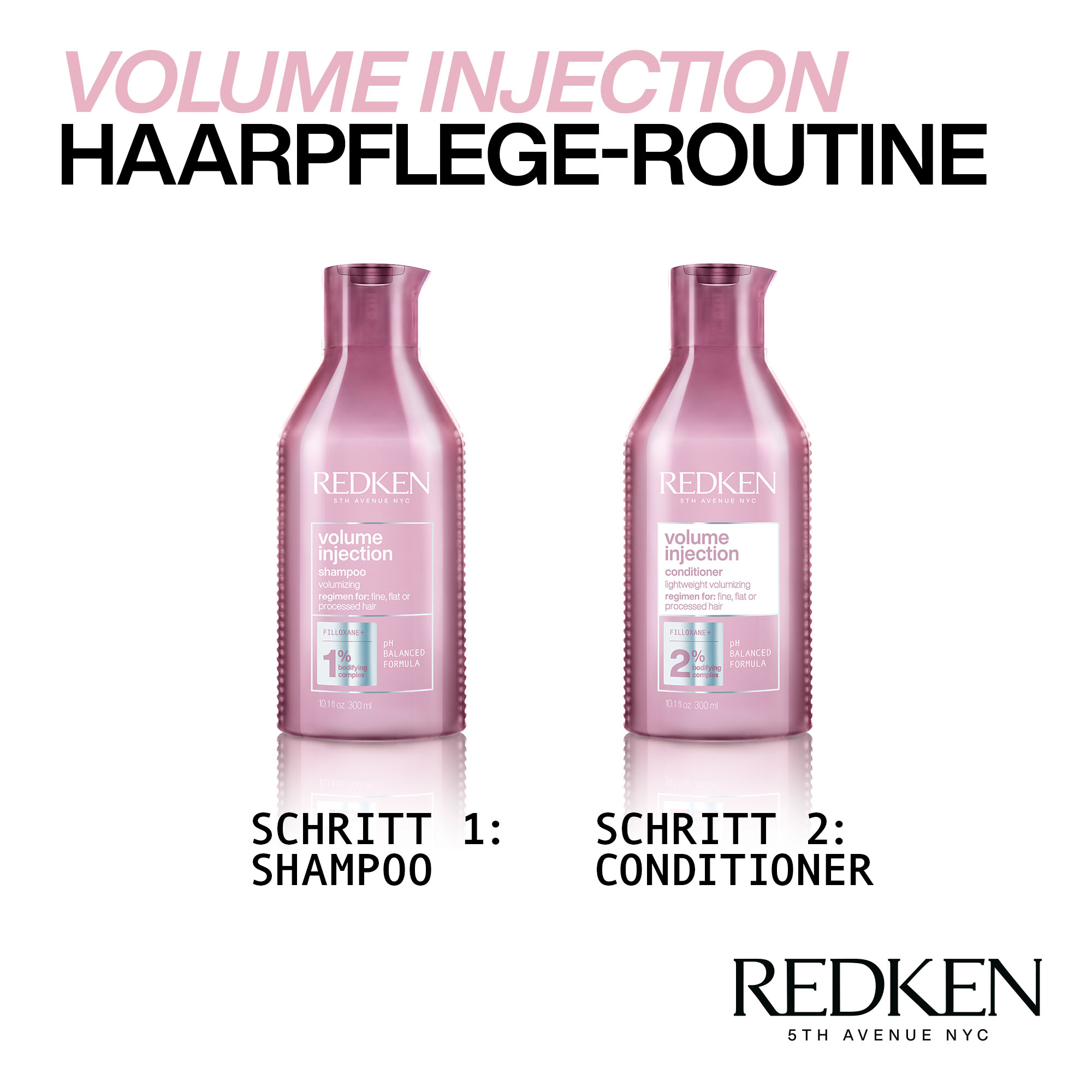 Redken Volume Injection Shampoo 300ml