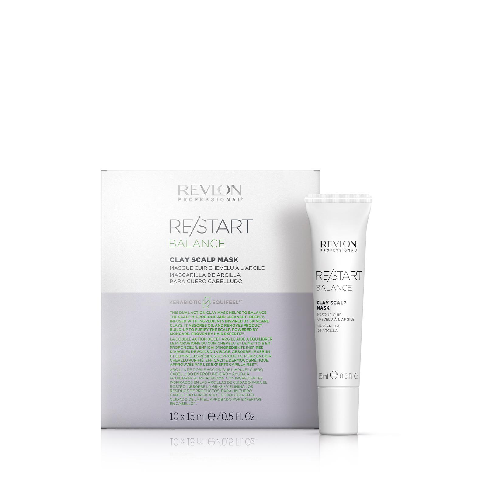 Revlon Re/Start Balance Clay Scalp Mask 10x15ml 