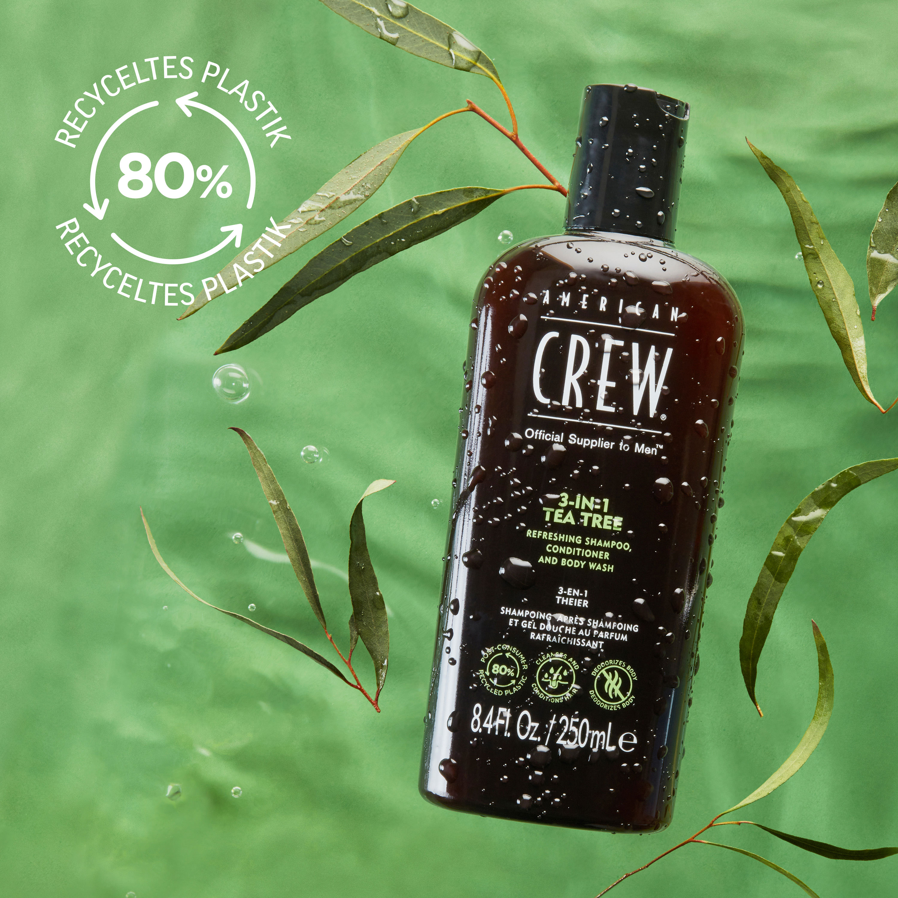 American Crew 3-in-1 Tea Tree Shampoo 1000ml