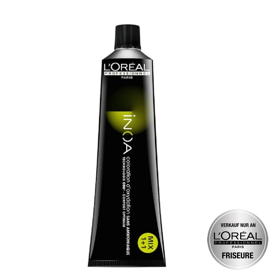 Loreal INOA Coloration ohne Ammoniak 60ml 6,64 dunkelblond rot kupfer SALE