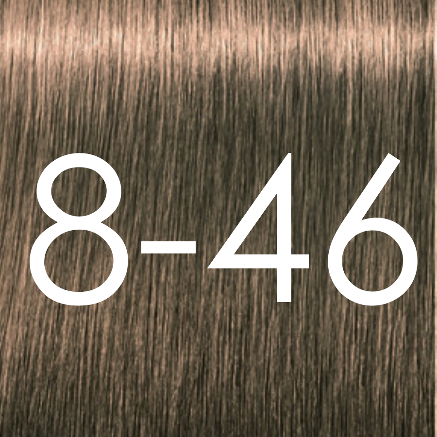 8-46 Hellblond Beige Schoko