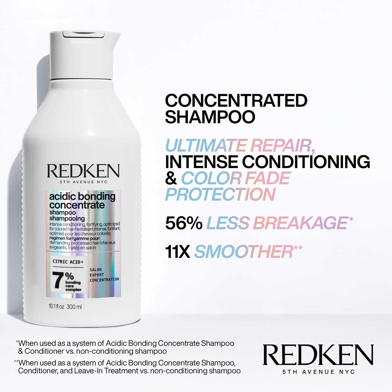 Redken  Acidic Bonding Concentrate Shampoo 300ml