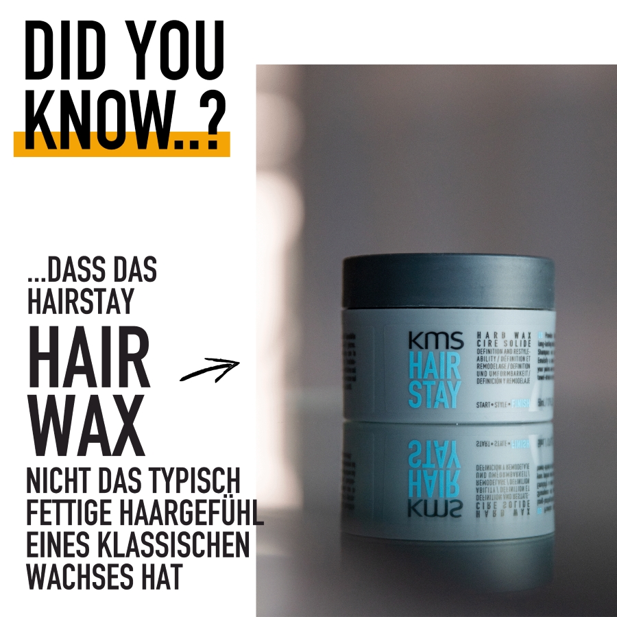 KMS Hairstay Hardwax 50ml