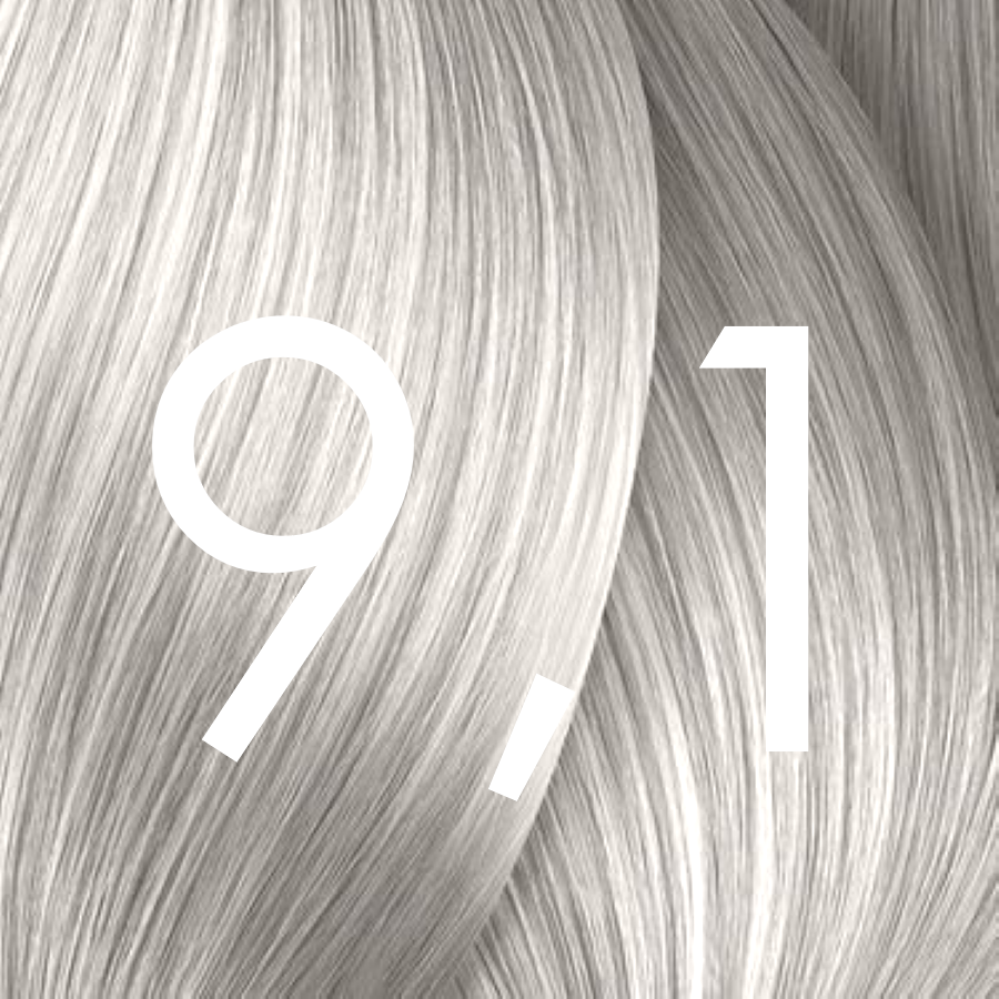 9,1 sehr helles blond Asch